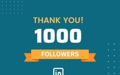 It’s official: 1000 of you are following us!